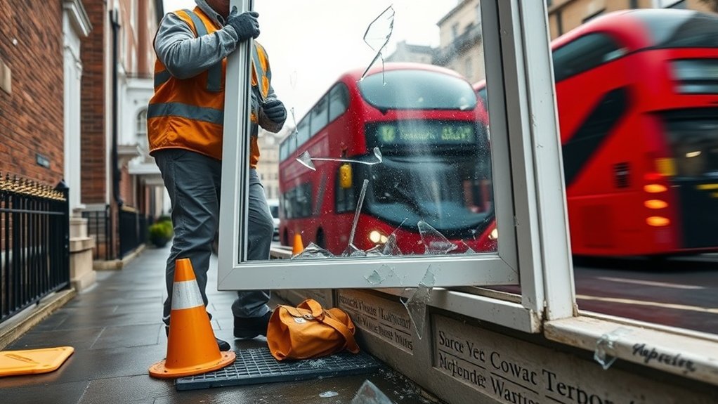 Broken Glass Replacement Battersea