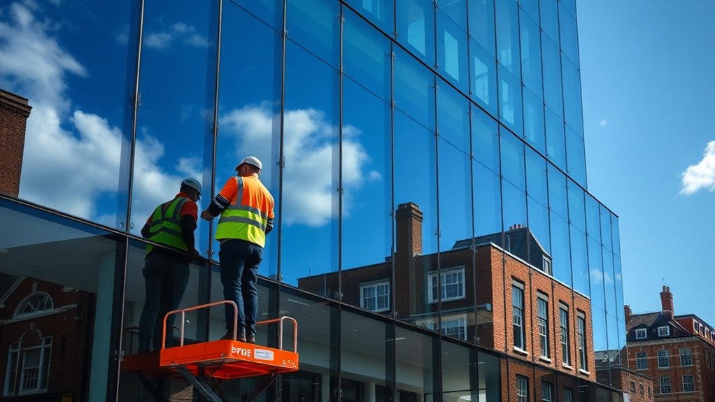 Commercial Glazing Battersea Park