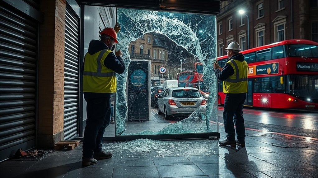 Emergency Shop Front Repair Battersea