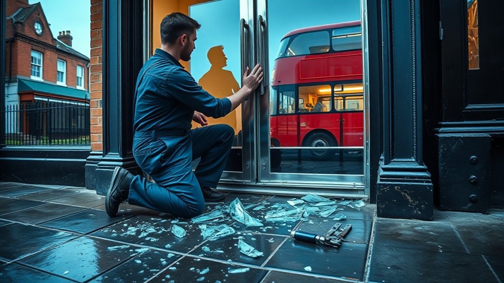 Glass Door Repair Battersea