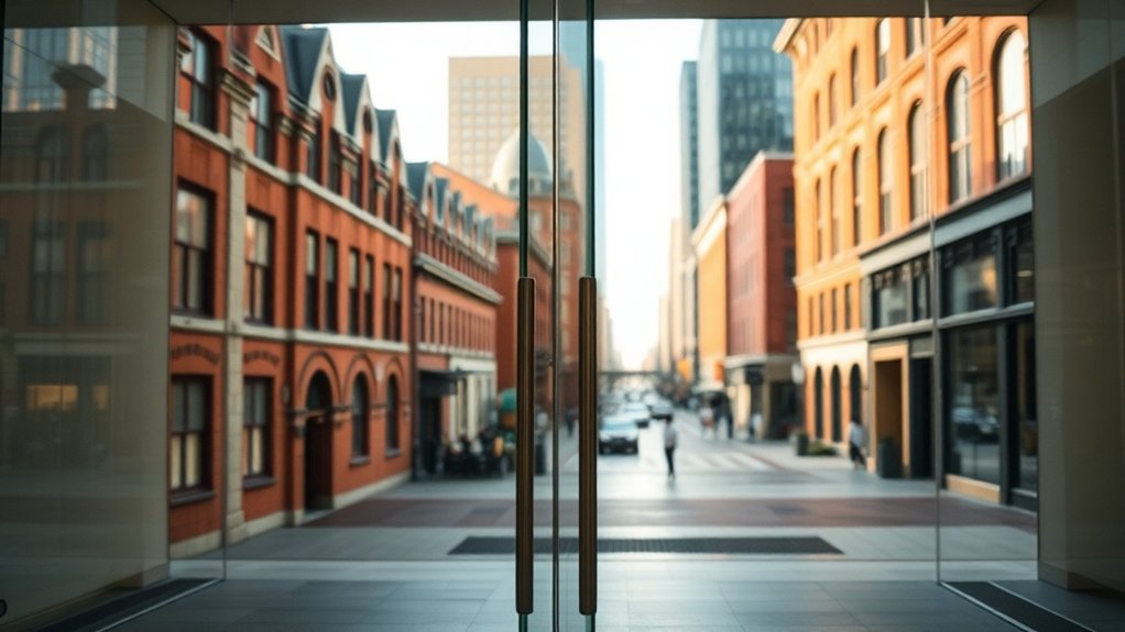 Glass Doors Lavender Hill