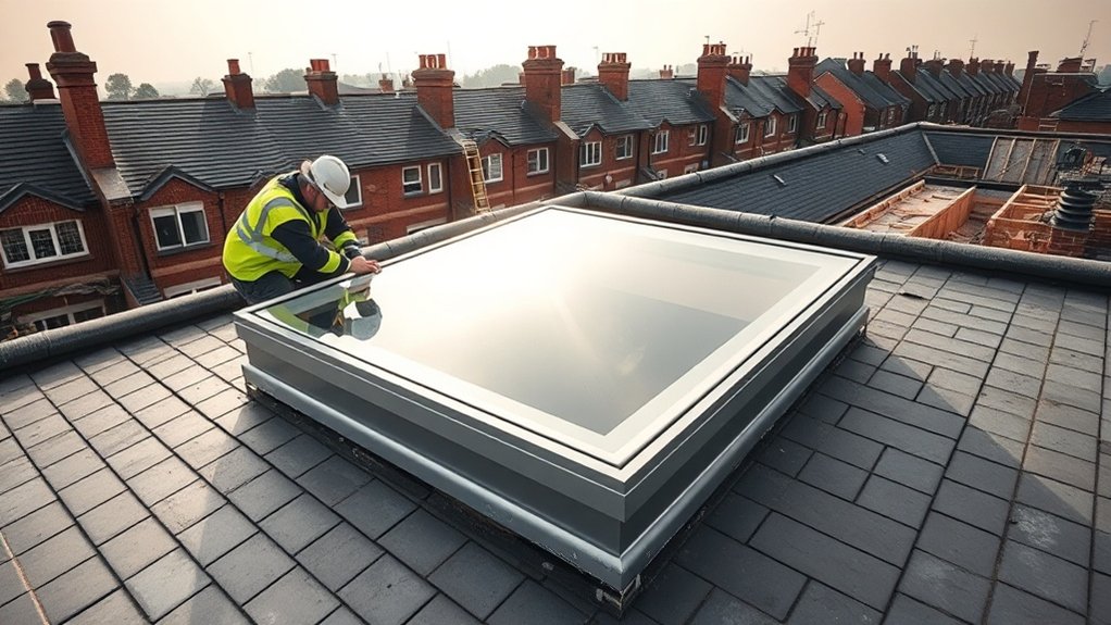 Skylight Installation Shaftesbury Park Estate